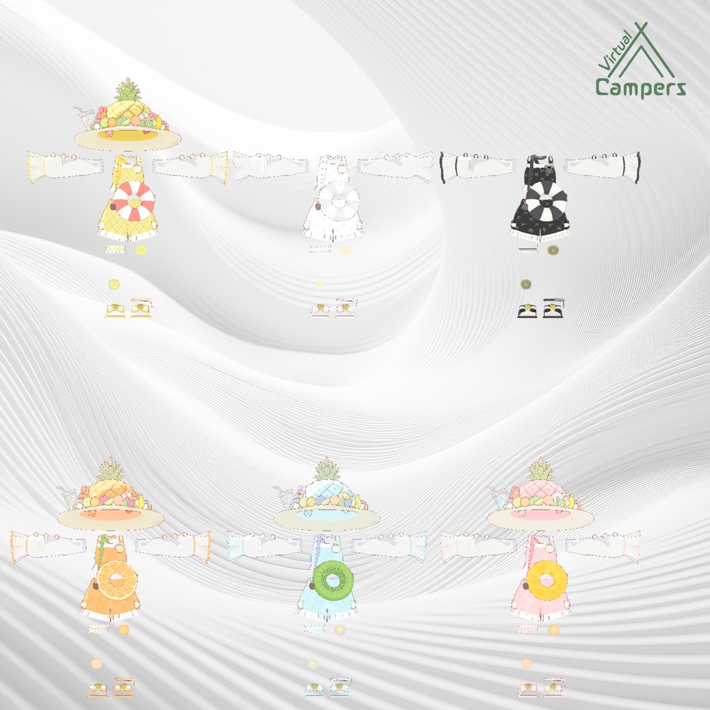 トロピカルウェア(ヘイロー&ペット付)【まめふれんず対応】