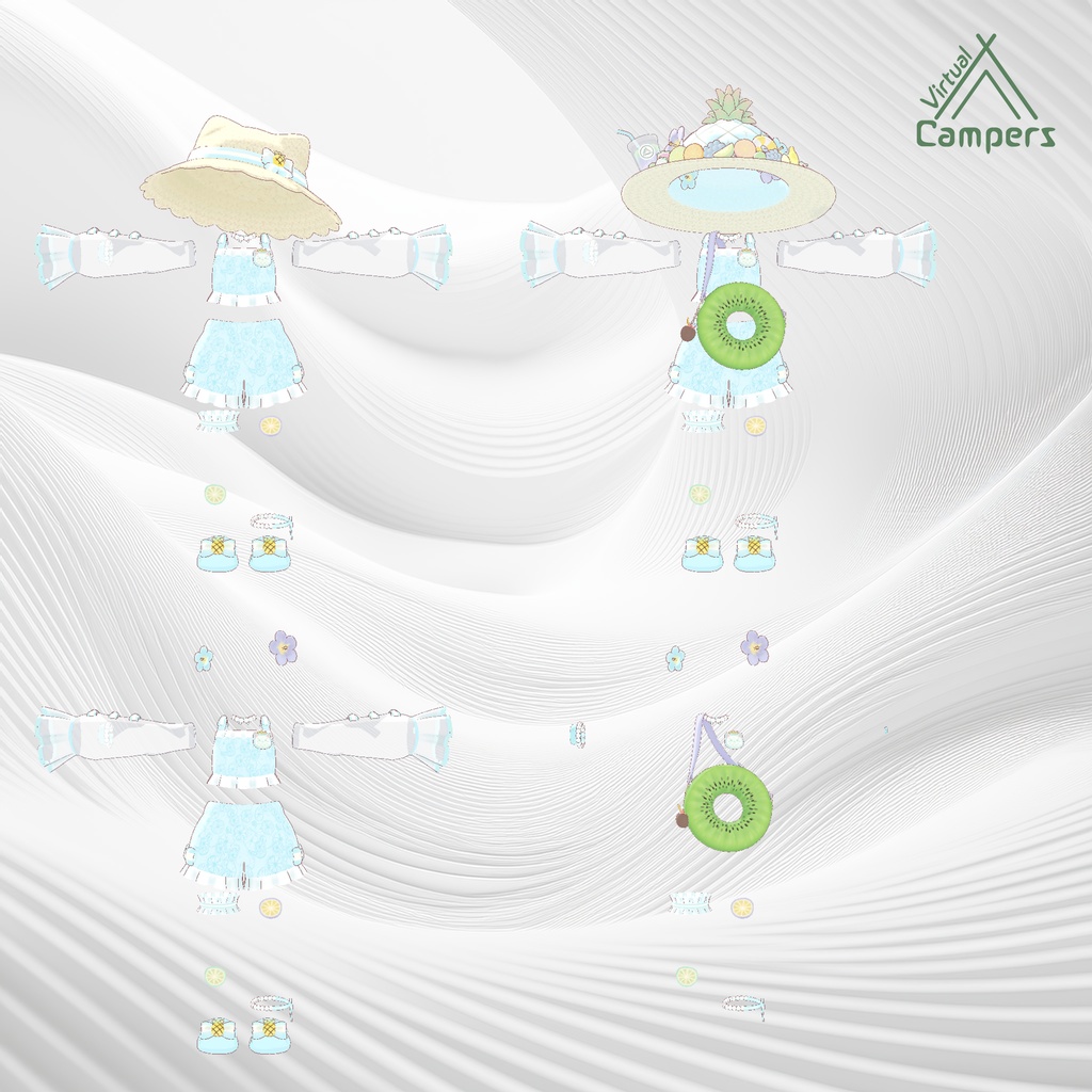 トロピカルウェア(ヘイロー&ペット付)【まめふれんず対応】