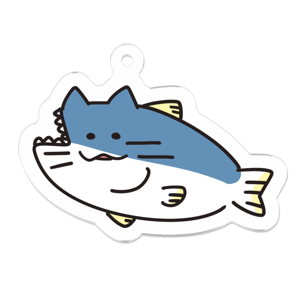 ウオぷっぷーアクキー