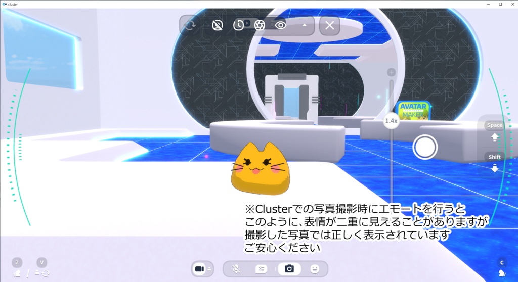 にゃんぷー Cluster向け3Dモデル】にゃんぷっぷー【VRM】 - denji-box - BOOTH