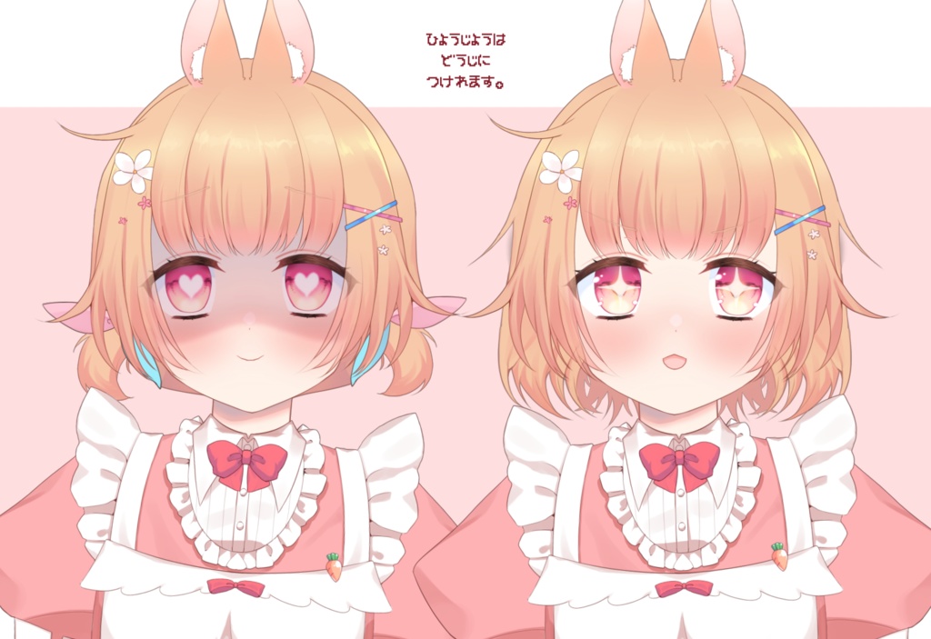 【汎用モデル】ウサギの女の子【VTS専用/live2dモデル/model】