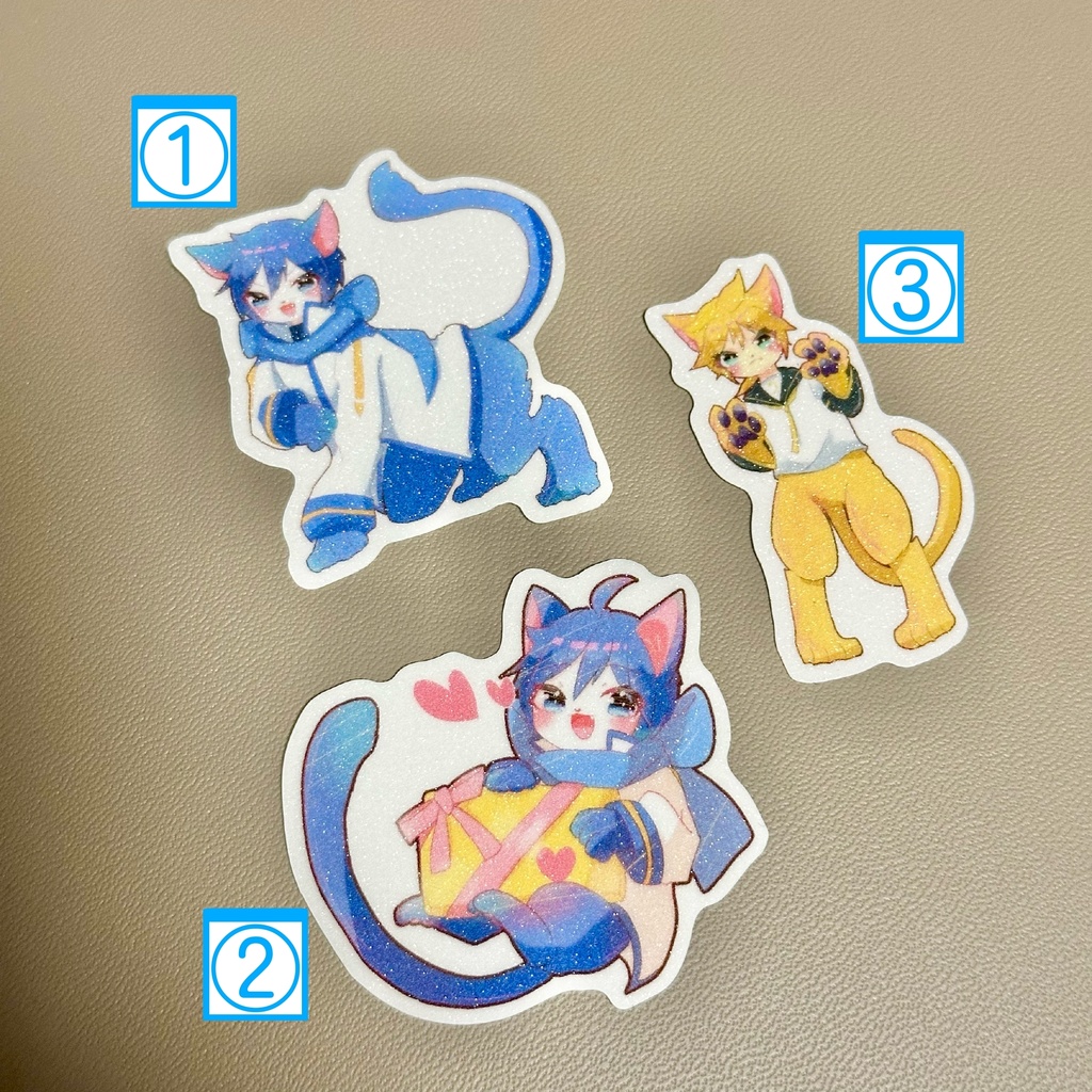 けもKAITO けもレン ステッカー
