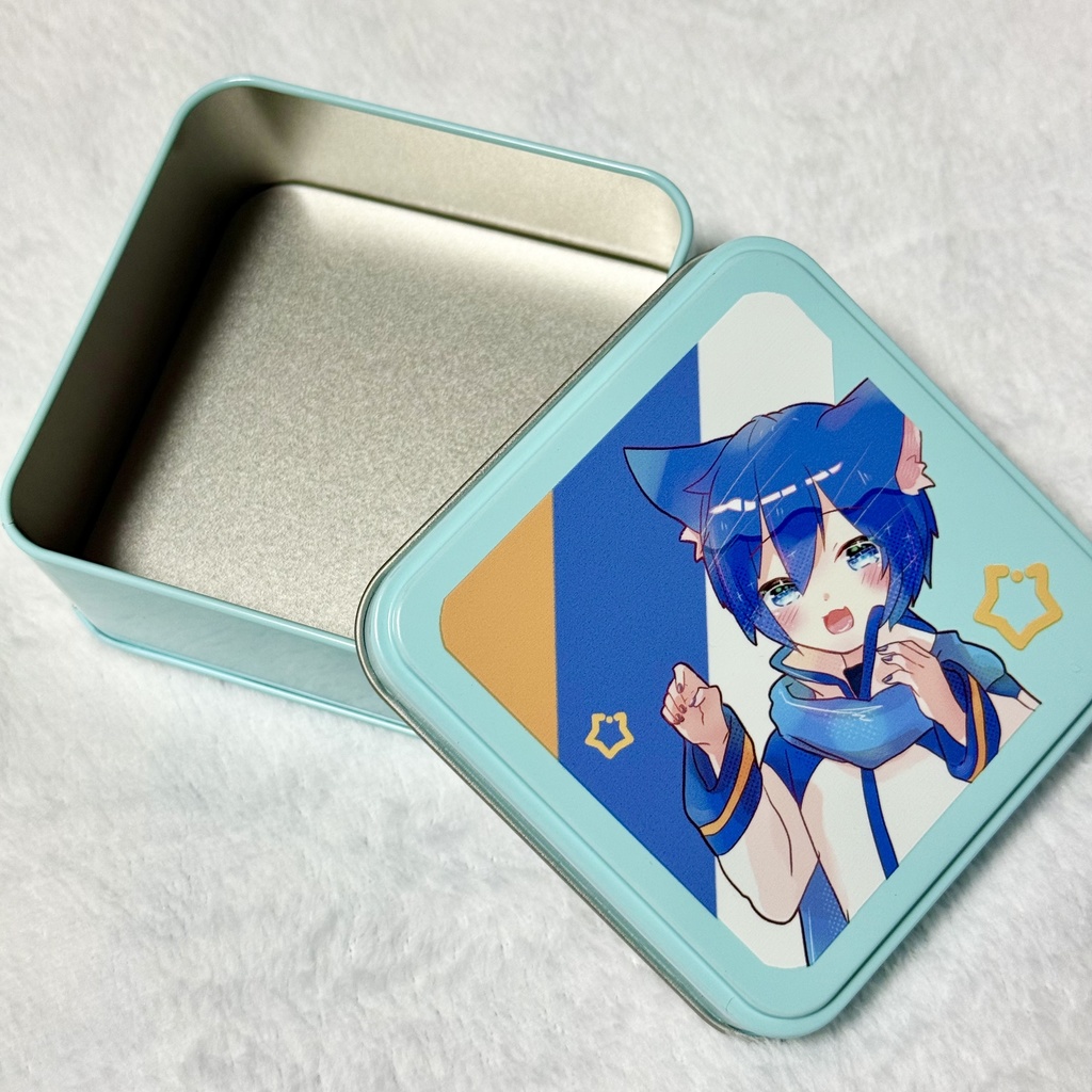 ねこみみKAITO スクエア缶