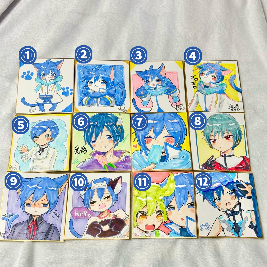 KAITO ミニ色紙まとめ