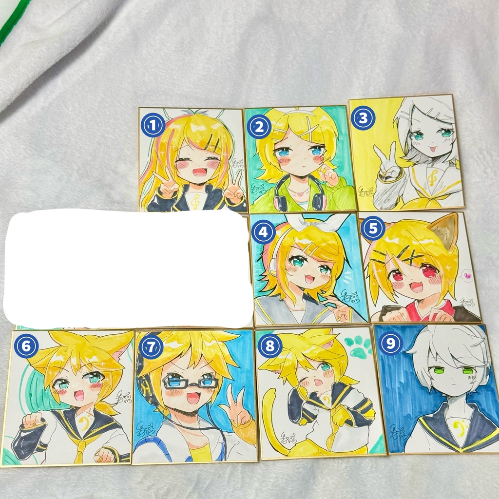 鏡音リン・レン ミニ色紙まとめ