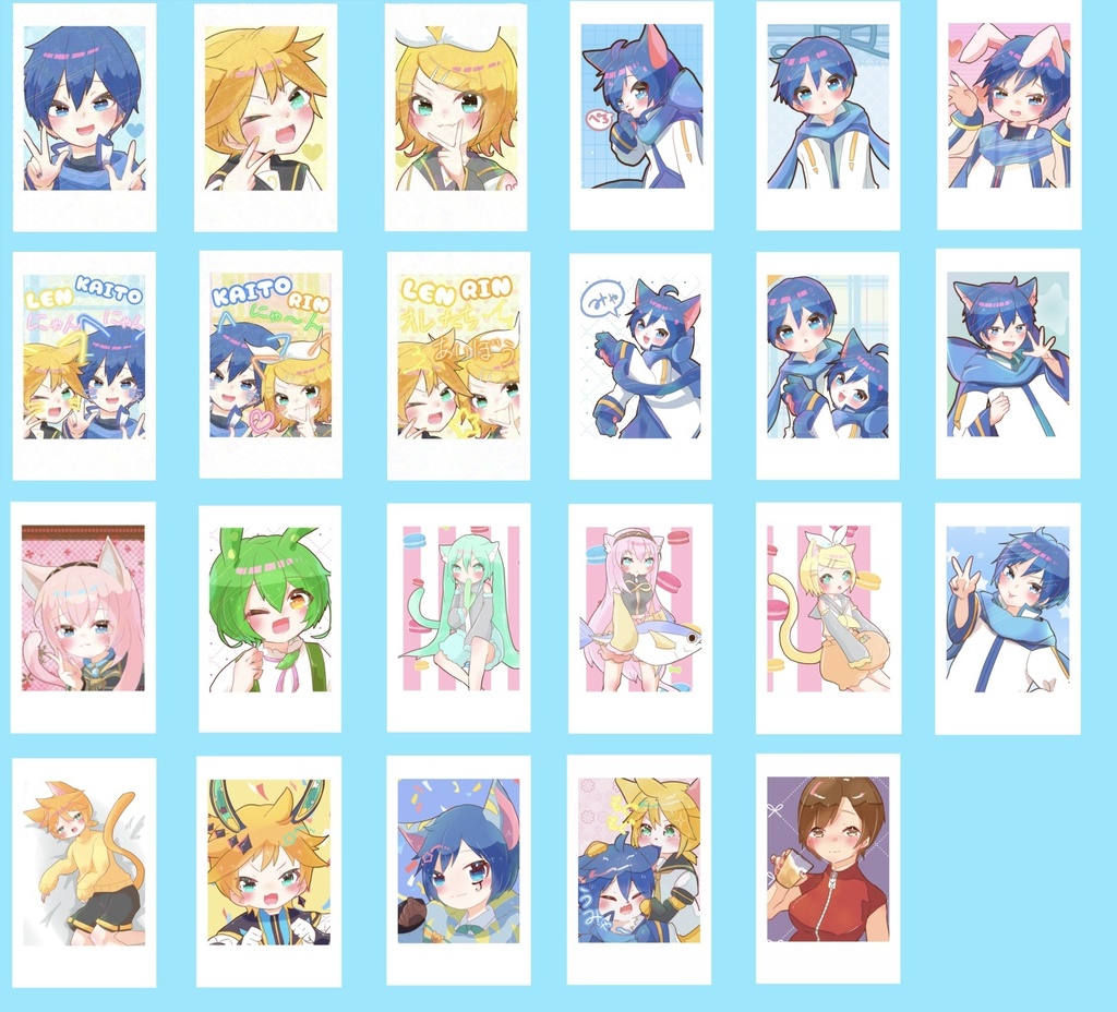 チェキ風カード まとめ