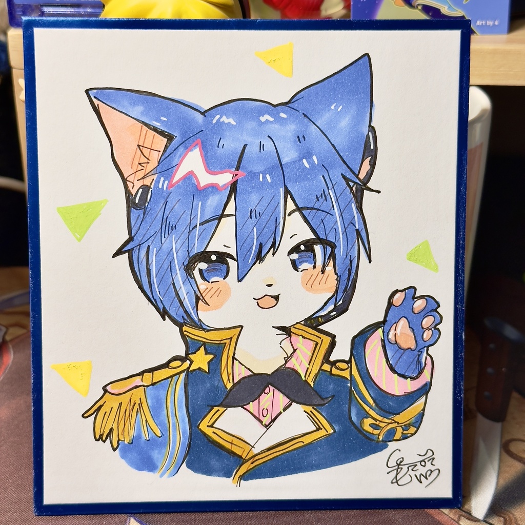 けもダショカイ ミニ色紙