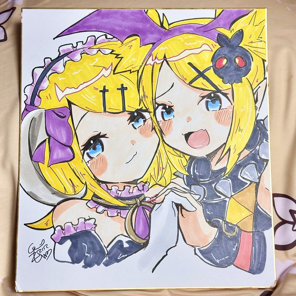 ※難あり プリティパンティ☆悪マリン 大色紙