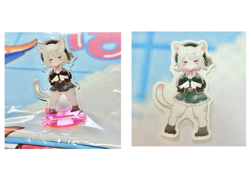 けも小夜 ミニアクリルスタンド ステッカー