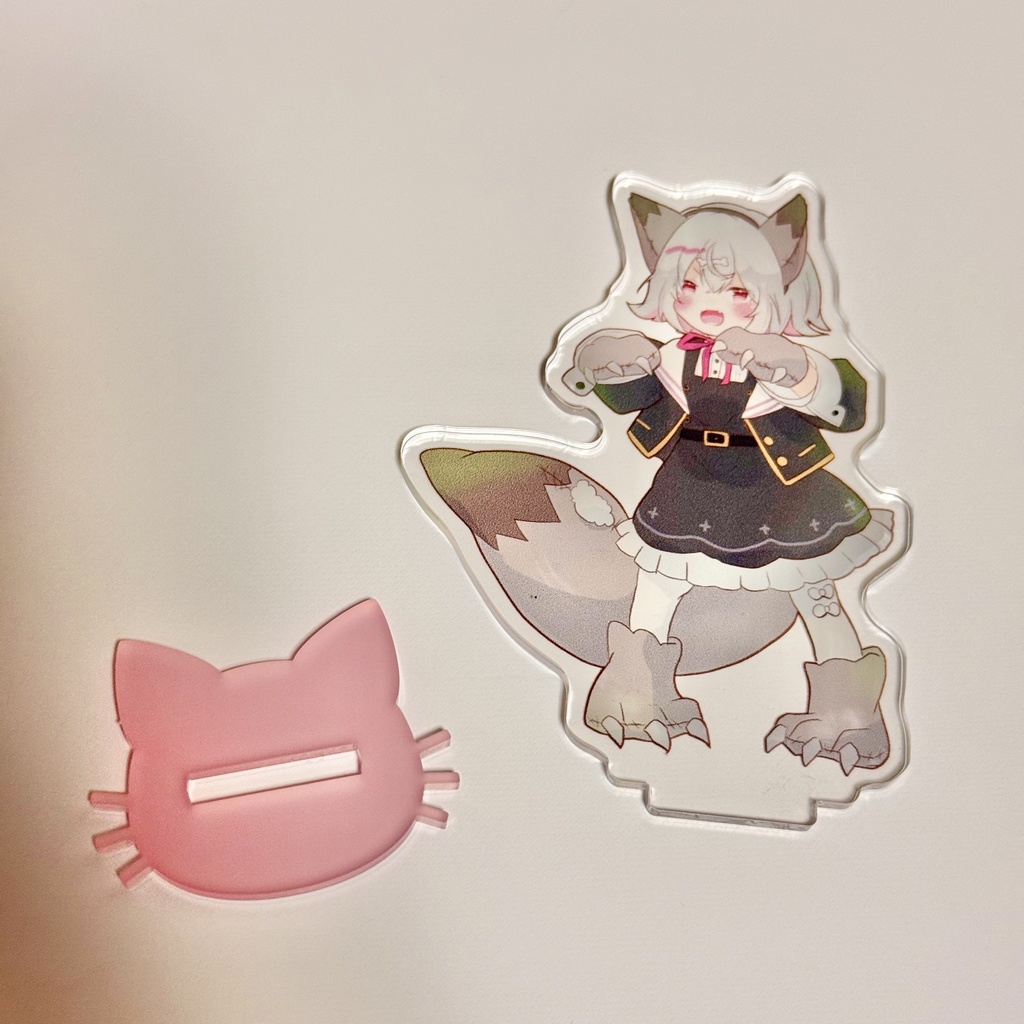 エイプリルフール 狼小夜 ミニアクリルスタンド