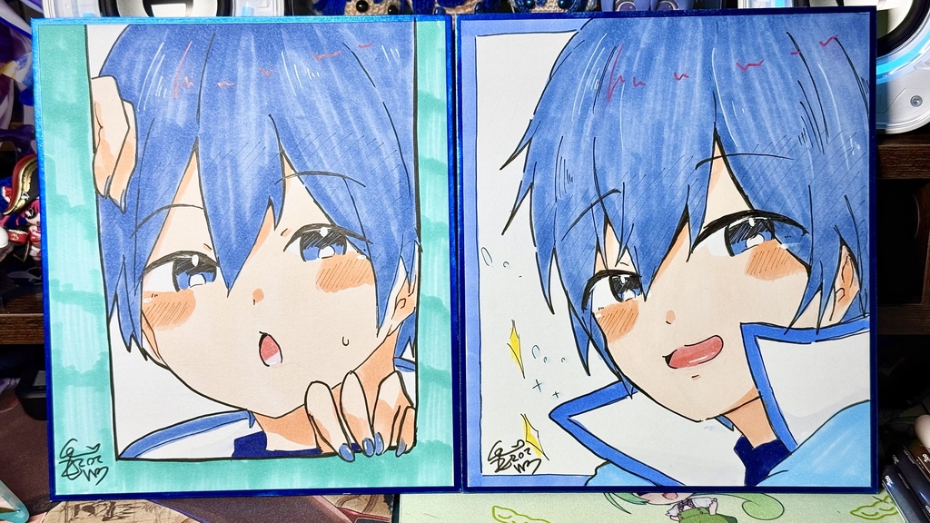 超ボーマス62  KAITO 中色紙