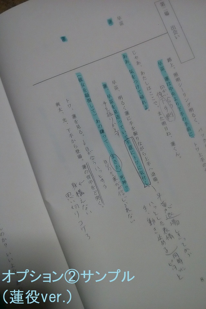 『永久の翼』台本版