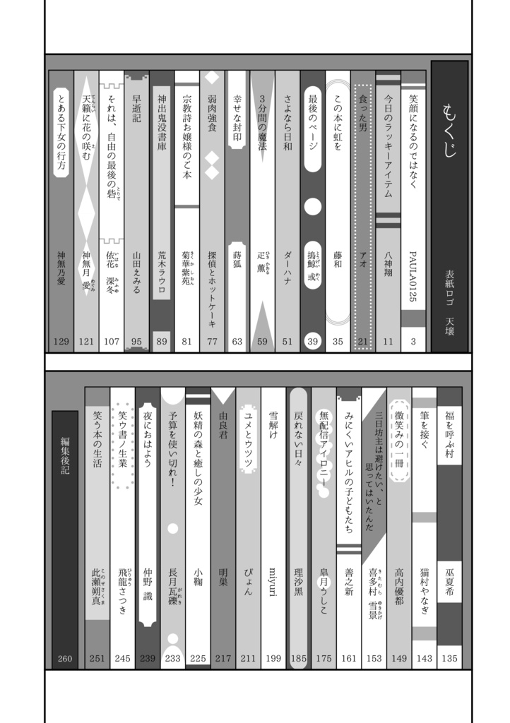 本と笑いアンソロジー『破顔書架』