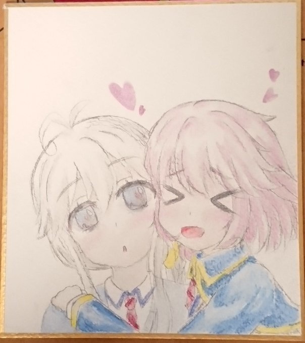 [ミニ色紙]ういここ