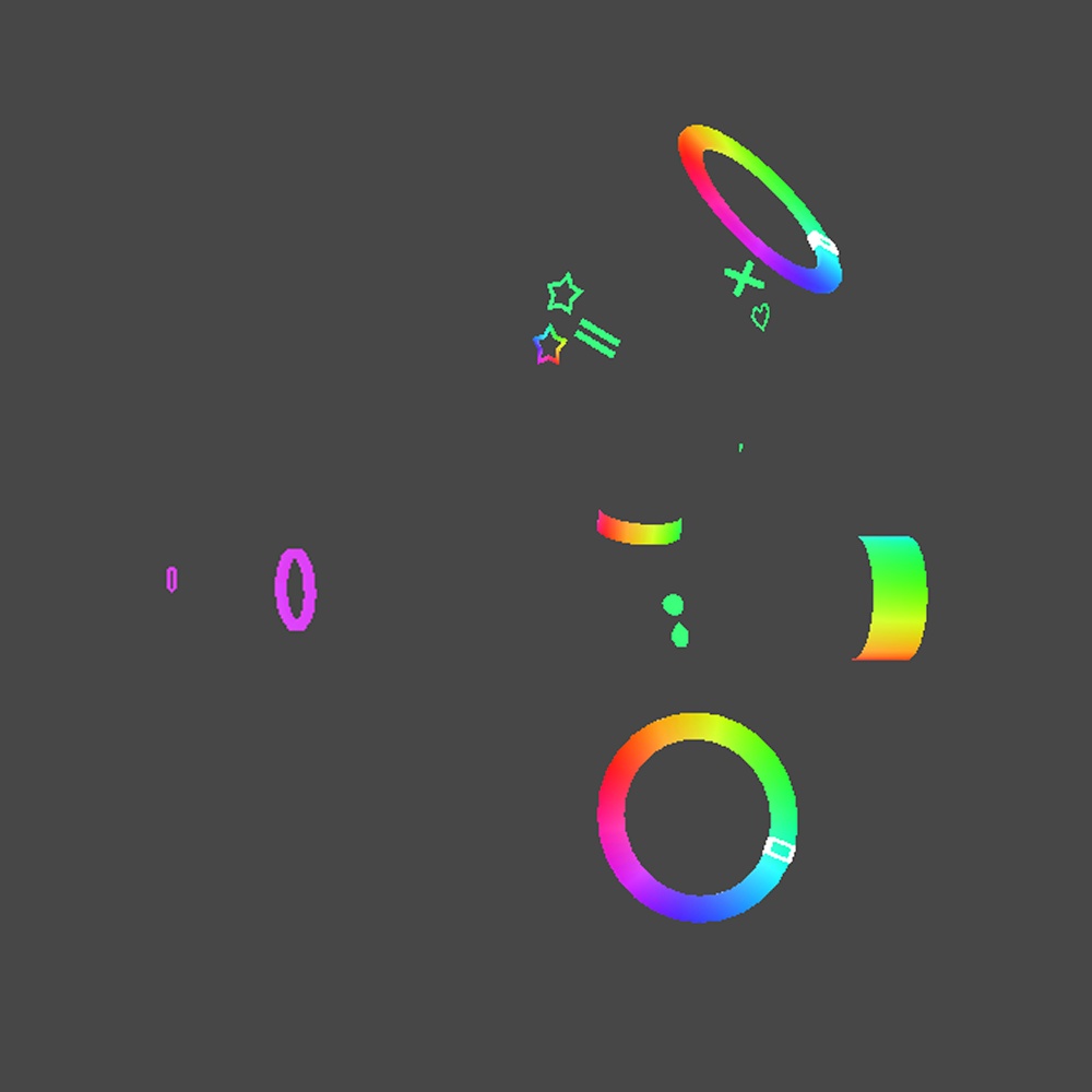 色が変わる!カラーサークル&アクセサリーセット