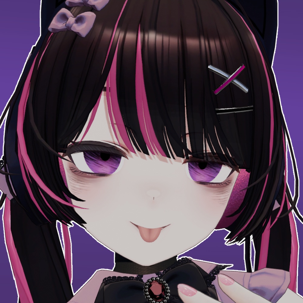 【4アバター対応】がさがさ病みメイク&アイテクスチャ Eyes&Makeup Texture【VRC】