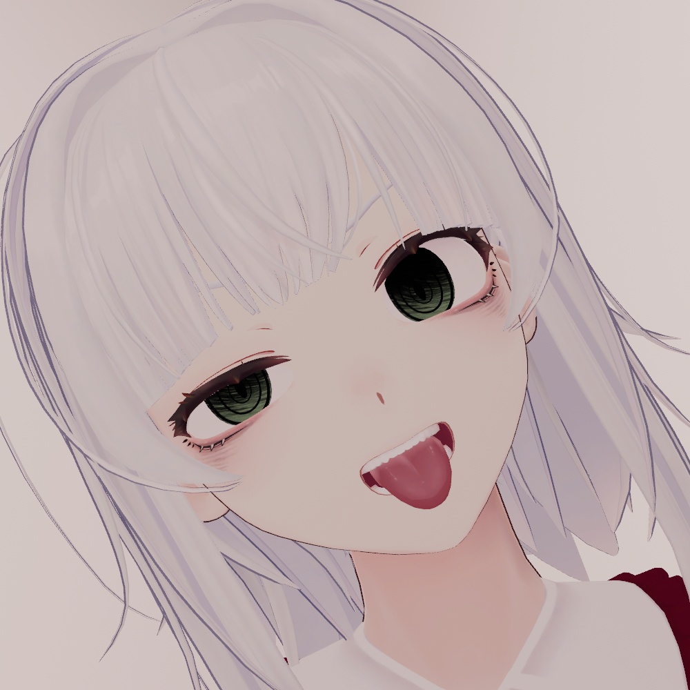 【3アバター対応】がさがさ病みメイク&アイテクスチャ Eyes&Makeup Texture【VRC】