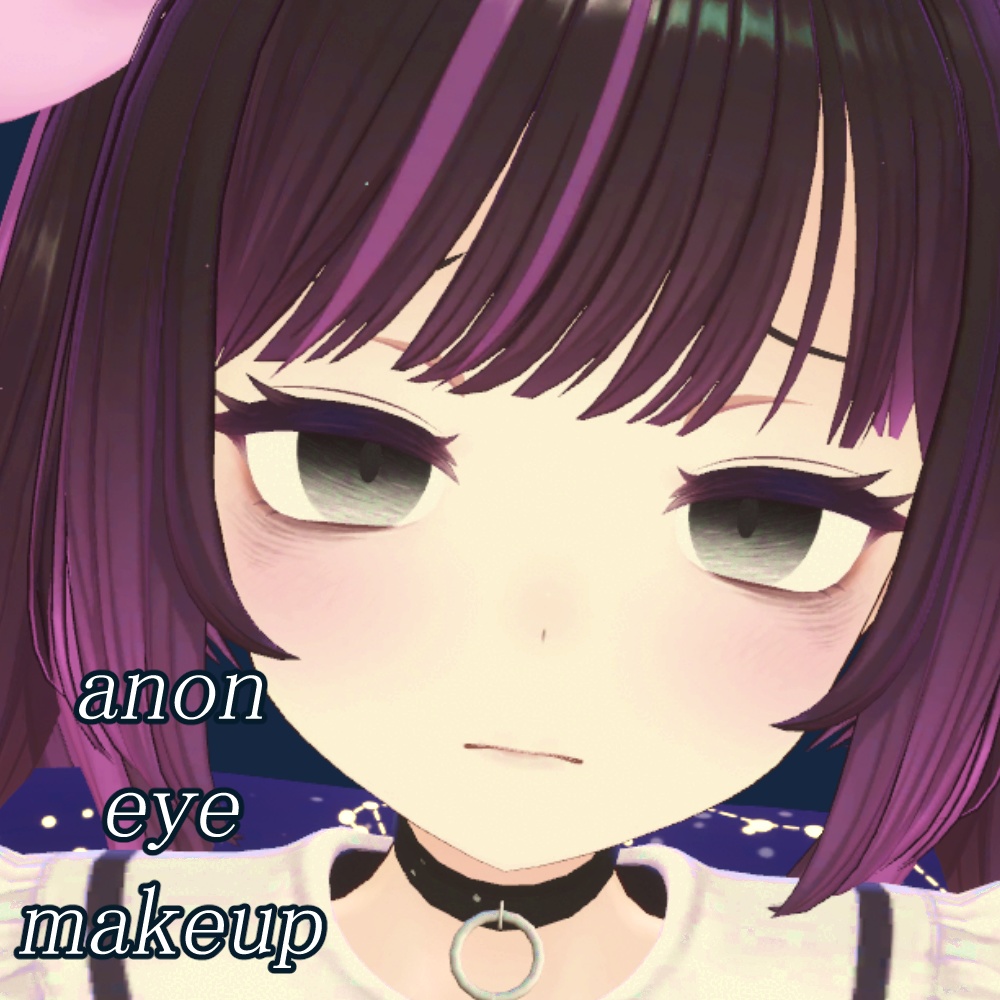 【あのん(Anon)専用】病みメイク＆アイテクスチャ　Eyes＆Makeup Texture【VRC】