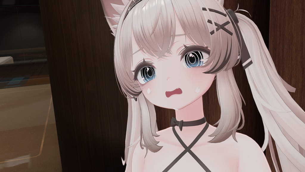 【6アバター対応】がさがさ病みメイク&アイテクスチャ Eyes&Makeup Texture【VRC】