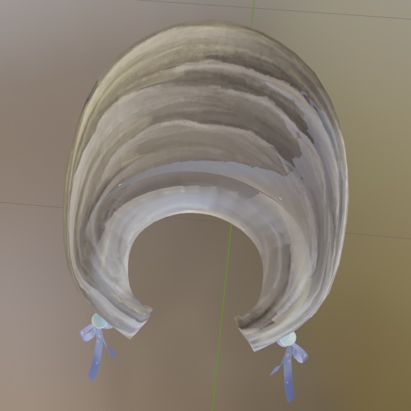 牡蠣ボンネット【VRChat想定】