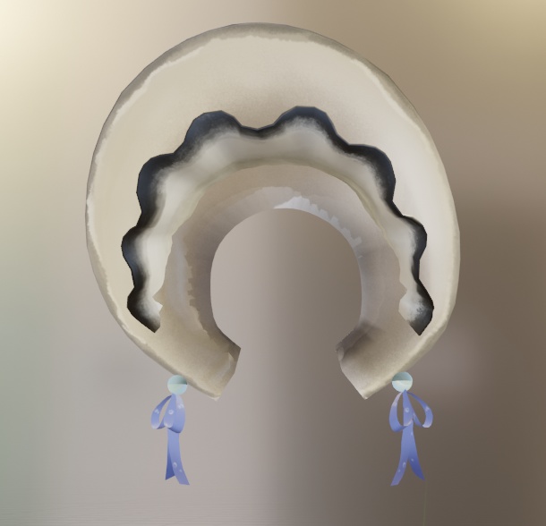 牡蠣ボンネット【VRChat想定】