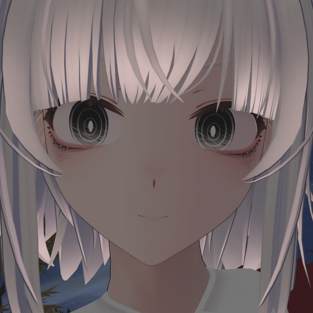 【弥凪(みなぎ)専用】病みメイクアイテクスチャ Eyes&Makeup Texture【vrchat