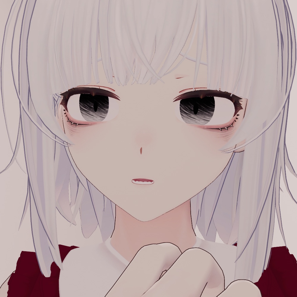 【弥凪(みなぎ)専用】病みメイクアイテクスチャ Eyes&Makeup Texture【vrchat