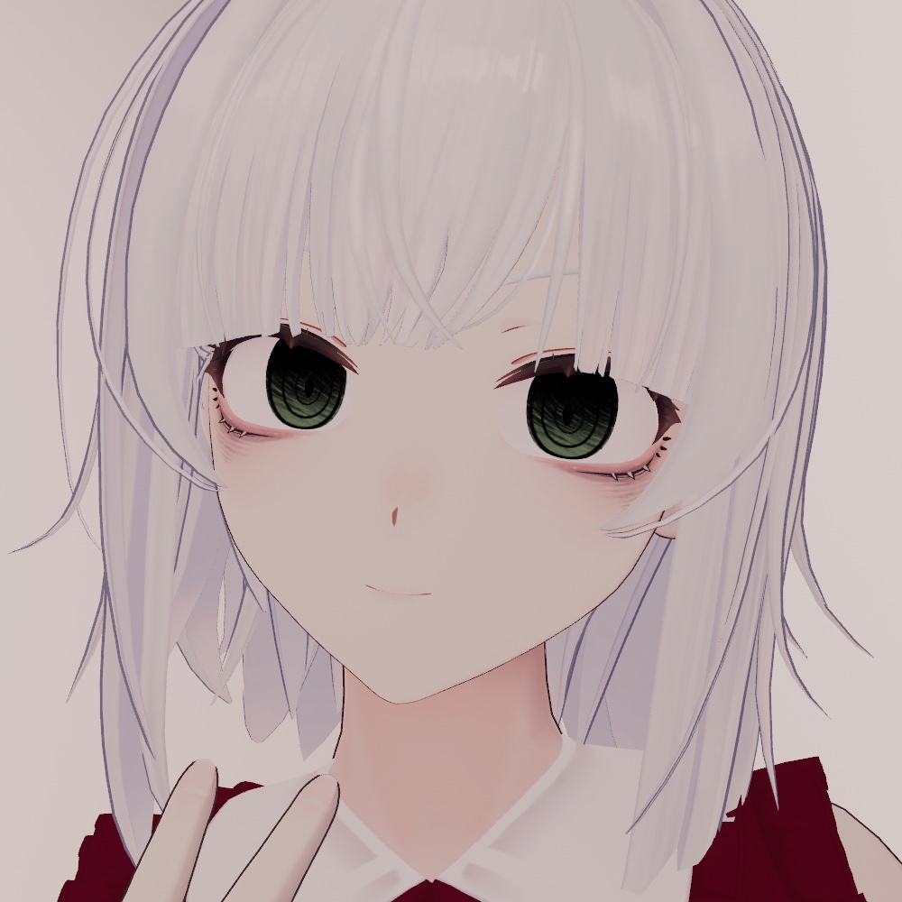 【弥凪(みなぎ)専用】病みメイクアイテクスチャ Eyes&Makeup Texture【vrchat