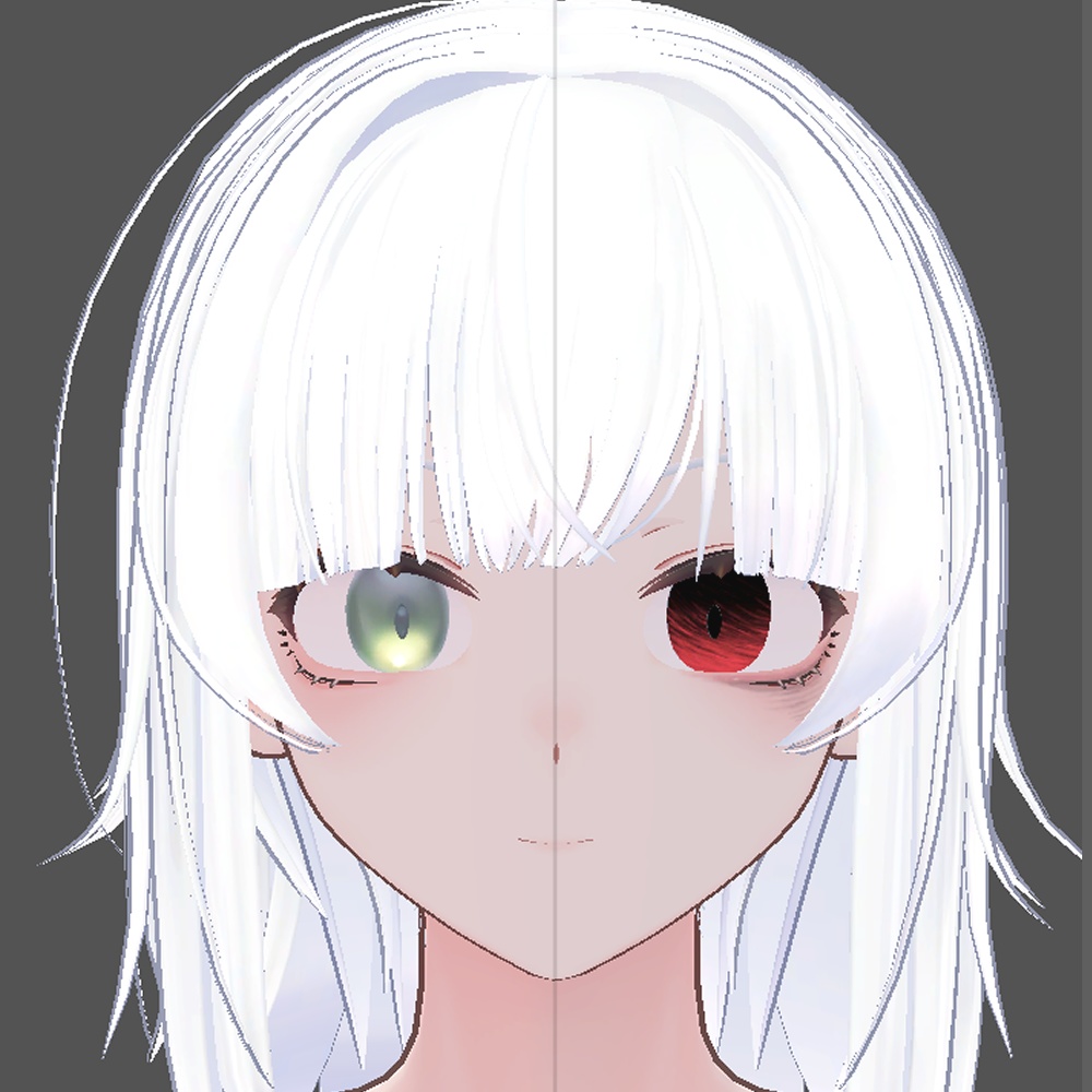 【弥凪(みなぎ)専用】病みメイクアイテクスチャ Eyes&Makeup Texture【vrchat