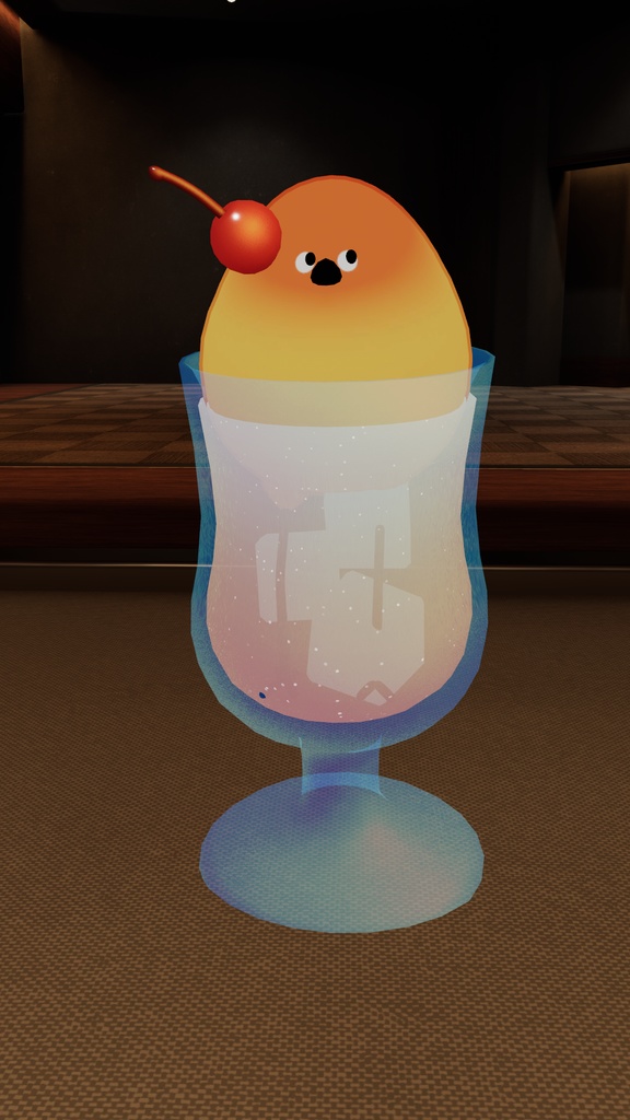 【3アバター対応】乗れるクリームソーダ