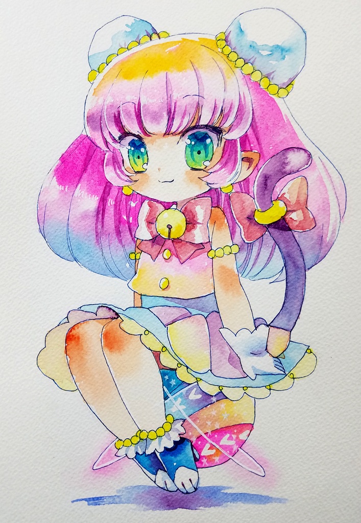 原画 マオ プリキュア しゅらしゅしゅしゅ Booth
