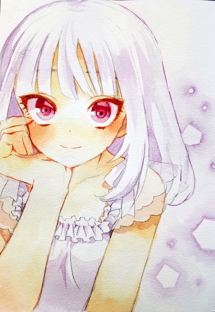 原画 女の子 しゅらしゅしゅしゅ Booth