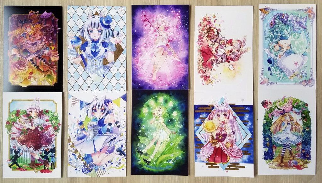 ポストカードセット　5種類