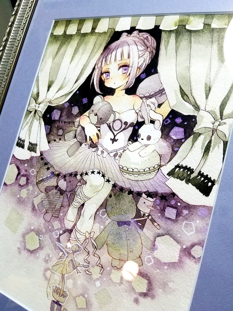 【原画】グレーとセピア展作品