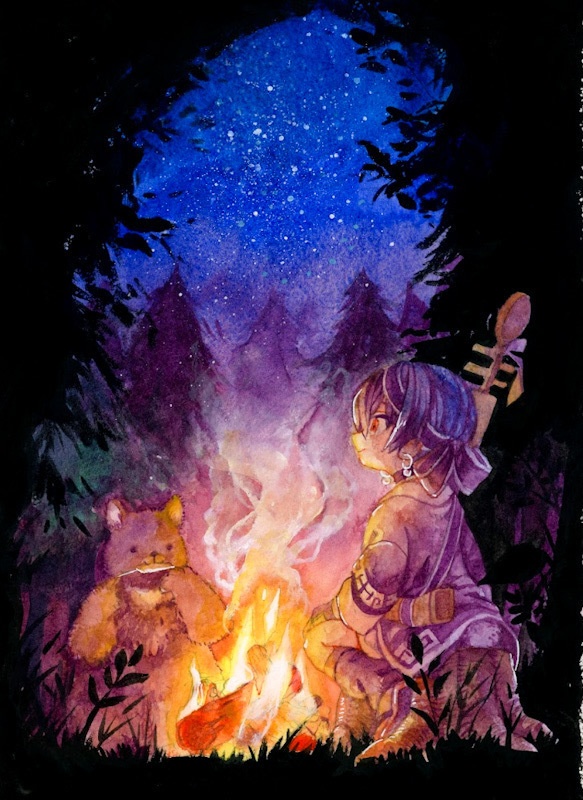 【原画】夜の色