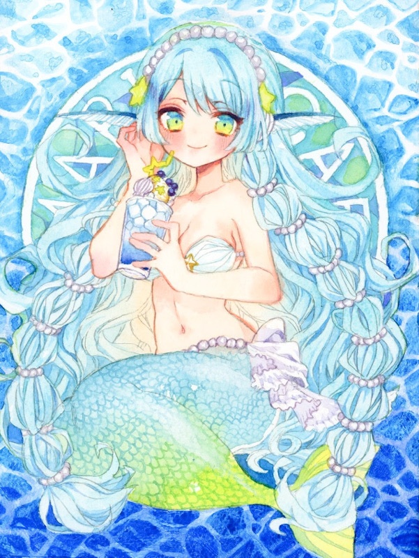 【原画】mermaid　cafe