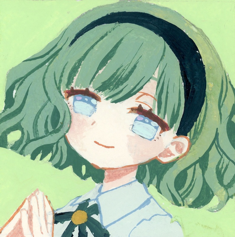 【ミニ原画】みどり