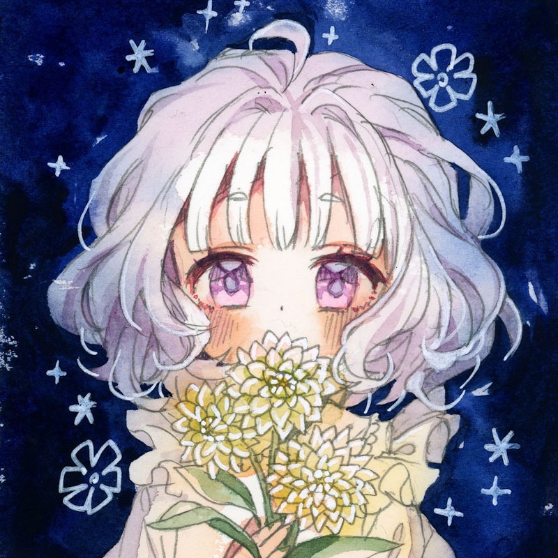 【ミニ原画】花