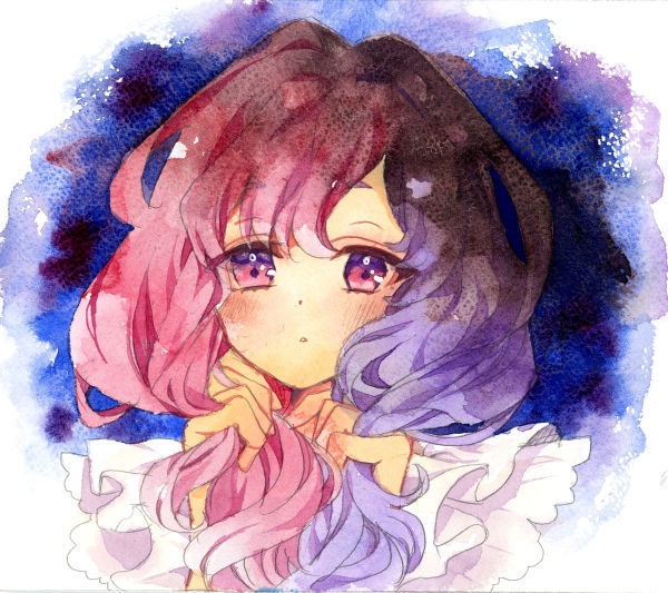 【原画】あかとむらさき