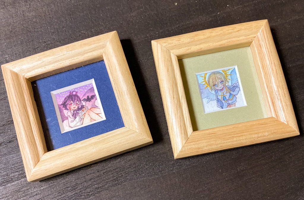 【ミニ原画】窓辺4（右）