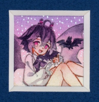 【ミニ原画】窓辺2(左)