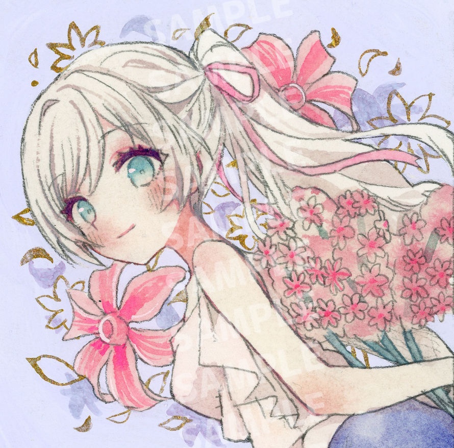 【ミニ原画】hyacinth