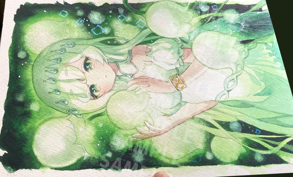【原画】lamplight