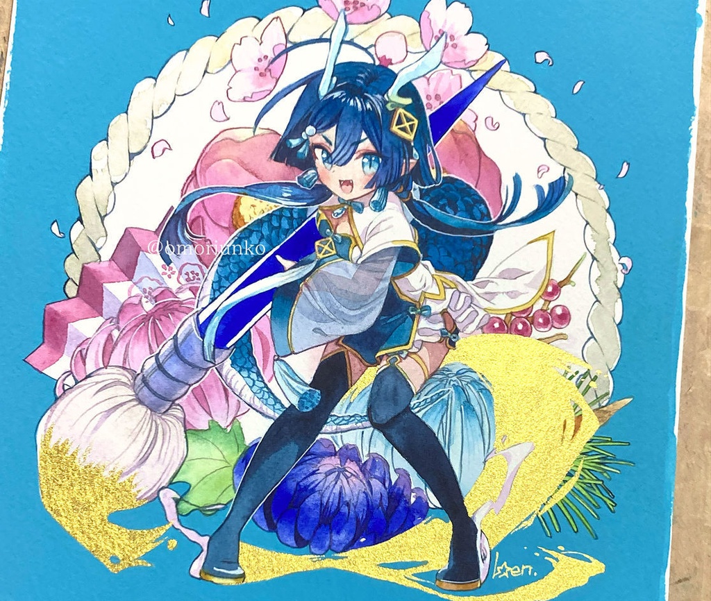 【原画】謹賀新年2024