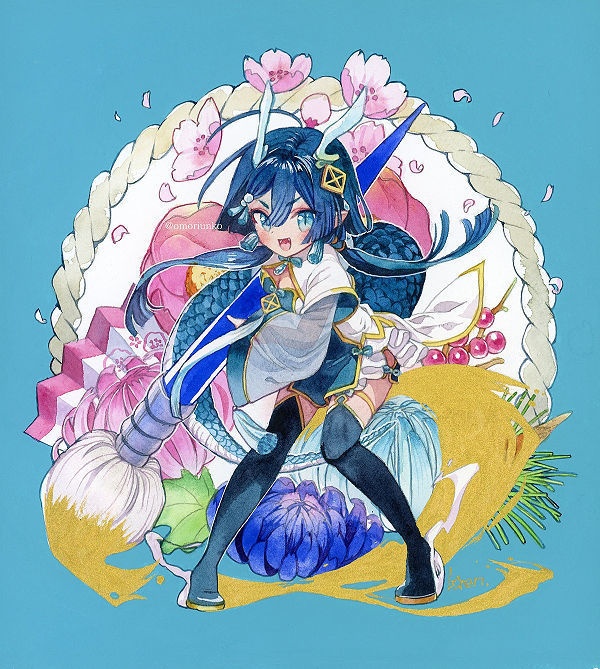 【原画】謹賀新年2024