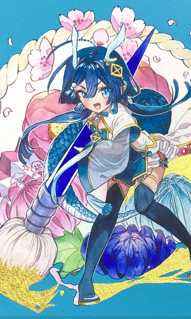 【原画】謹賀新年2024