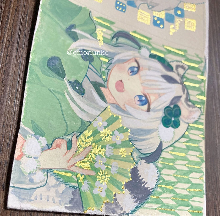 【ミニ原画】謹賀新年 寅