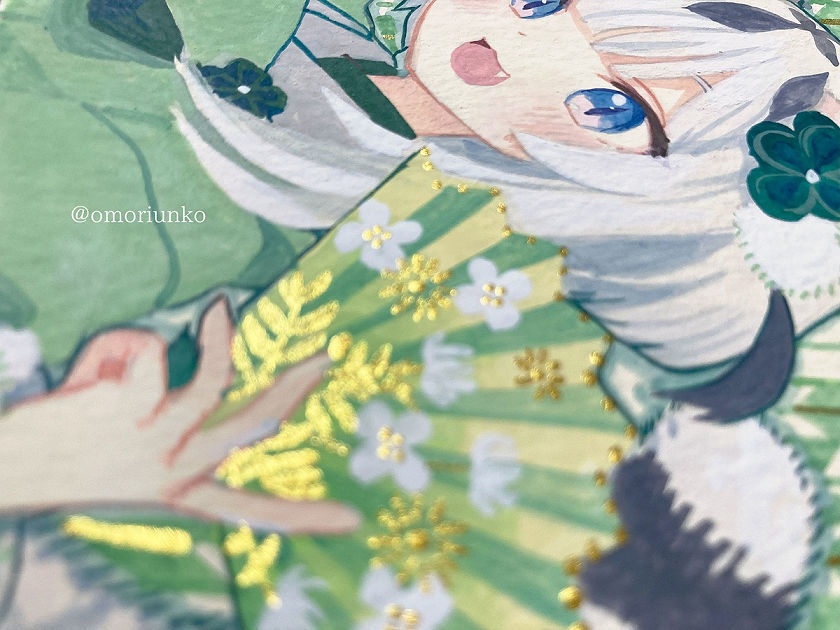 【ミニ原画】謹賀新年 寅