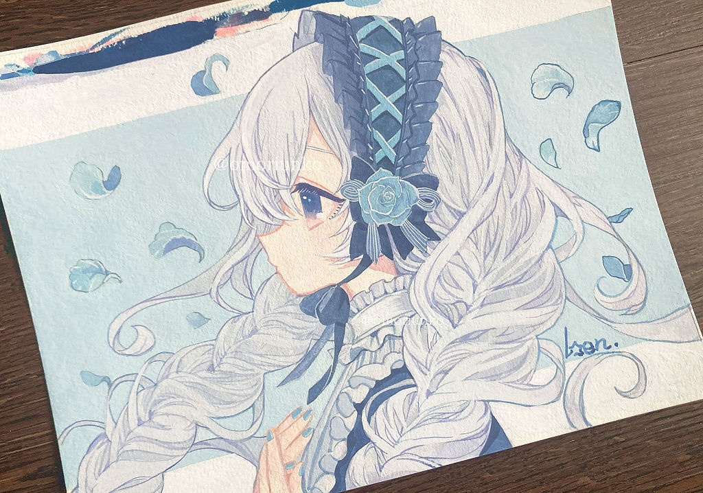【原画】Baby Blue