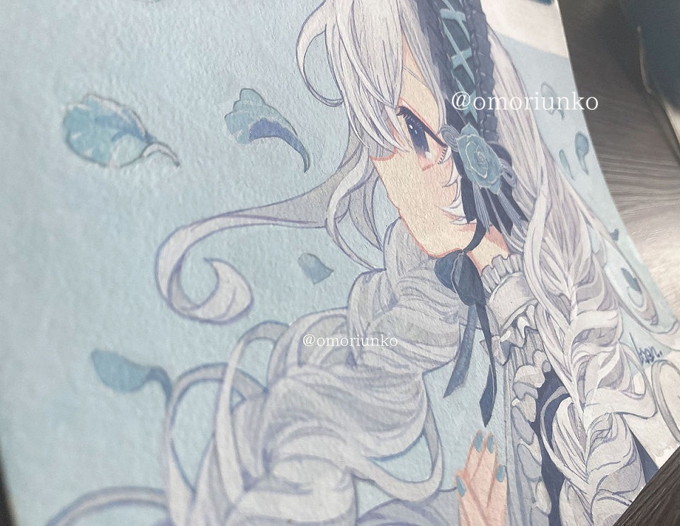 【原画】Baby Blue